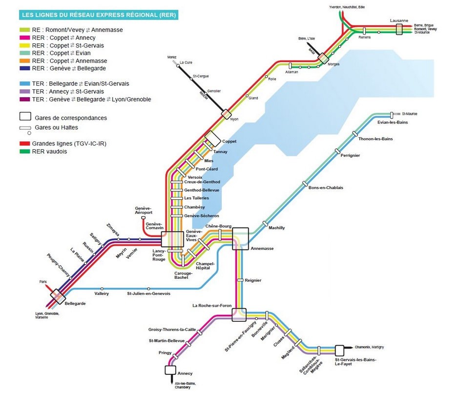 Annemasse plus étroitement relié à Genève